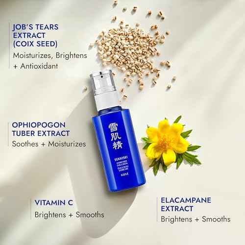 SEKKISEI Enriched Emulsion Hydrating Face Cream Serum, 4.7 Ounce