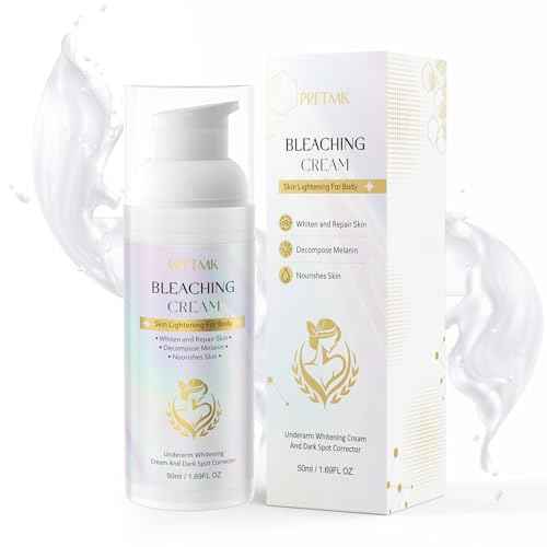 Skin Bleaching Cream - Vitamin C Dark Spot Remover for Underarms, Knees, Elbows & Bikini Line/whitening cream/skin bleach (50ml/1.69FL.OZ)
