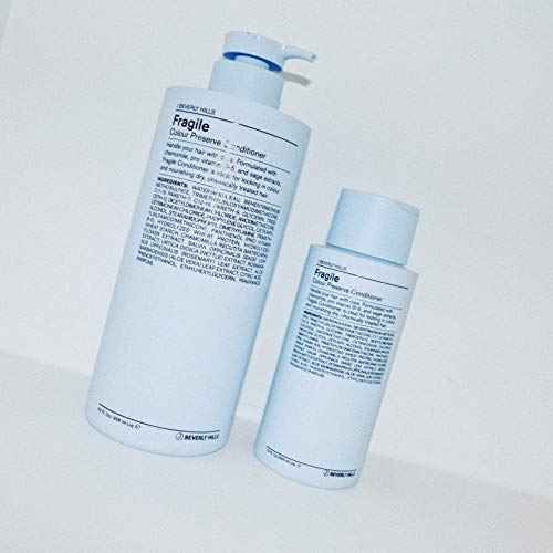 J Beverly Hills Blue Fragile Colour Preserve Conditioner with Chamomile for Split Ends, (3 Oz, 12 Oz, 32 Oz)