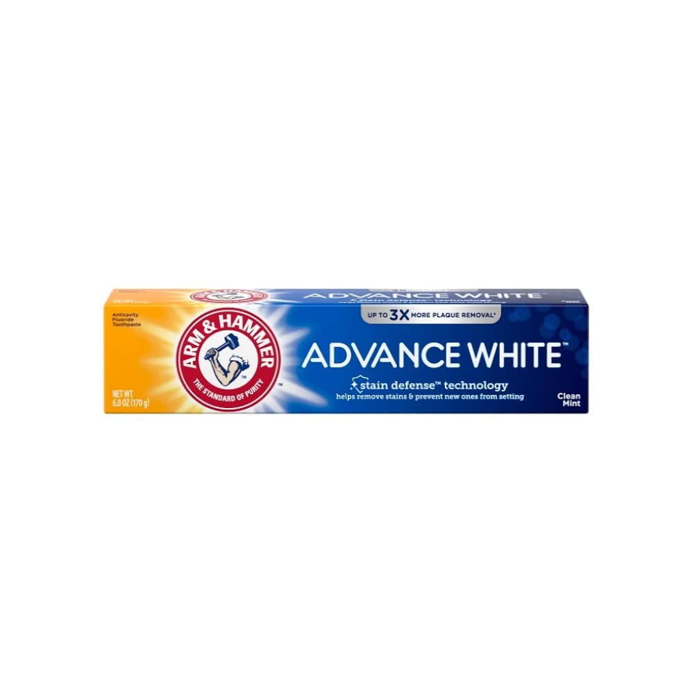 Arm & Hammer Advance White Extreme Whitening Toothpaste Clean Mint - 6 Oz- Pack of 5