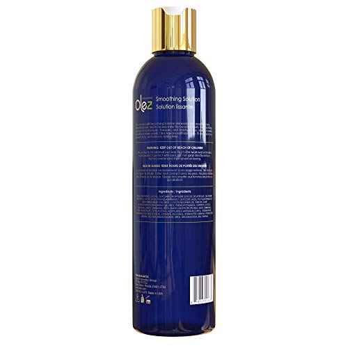 Olez Smoothing Keratin Hair Treatment Kit (8 Oz), 2-Step Formaldehyde Free, Helps Keep Smooth, Shiny, Silky Hair For All Hair Types, With Spray