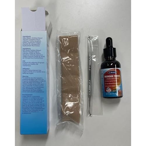 Ingrown Toenail Relief: Ingrown Toenail Tool for Men Women - Ingrown Toenail Removal Kit - Ingrown Toenail Corrector Drops - Ingrown Toenail Removal - Effective Solution for Ingrown Toenails - 30ml