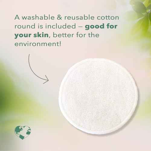 Nourish Organic Moisturizing Face Cleanser for All Skin Types, Watercress + Cucumber Face Wash, Fragrance-Free, 6 Oz (Pack of 2)