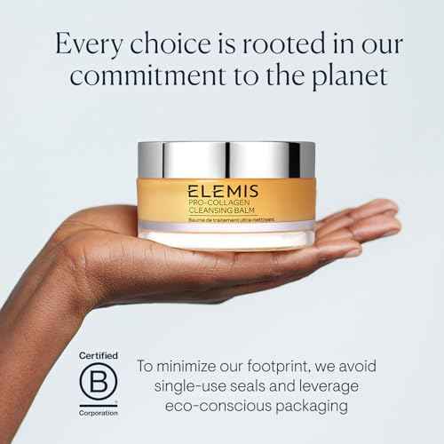 ELEMIS Pro-Collagen Cleansing Balm Makeup Remover, Hydrating Facial Cleanser, Oil Cleanser, Oil Makeup Remover, Deep Cleanse