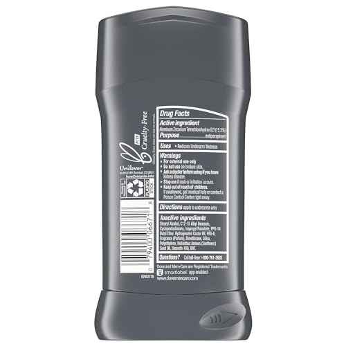 Dove Men+Care Antiperspirant Deodorant Stick Clean Comfort 2.7 oz (Pack of 12)