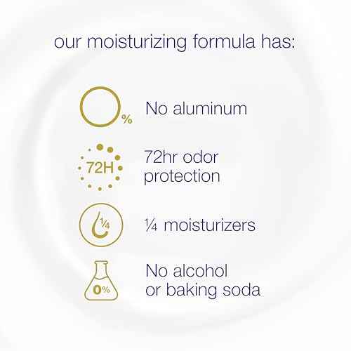 Dove Aluminum Free Deodorant for Women 4 Count Cucumber and Green Tea 72 hour odor protection 2.6 oz