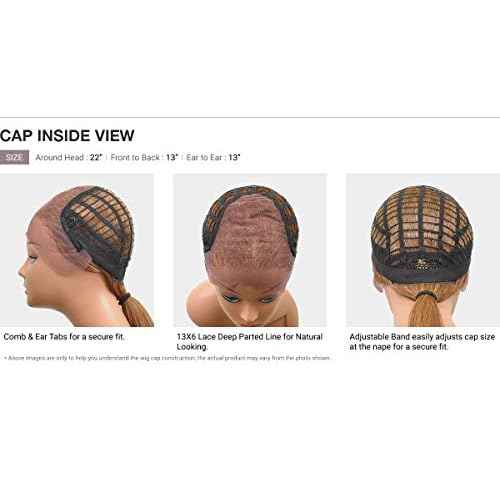 Outre HD Lace Front Wig Perfect Hairline Fully Hand-Tied 13X6 Lace Wig Charisma (1B)