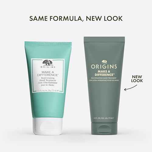 Origins Make a Difference Rejuvenating Hand Cream | Softens Dry Skin | With Meadowfoam Seed Oil | Travel Size, 2.5 Fl Oz