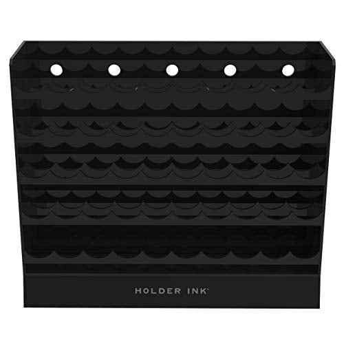 Acrylic Vertical Display Stand Organizer For 1oz Tattoo Ink Bottles. Keeps Your Items Organized, Secured and Ready to use.