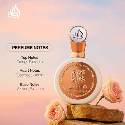Lattafa Fakhar - Floral, Fruity Fresh, Sweet - Eau de Parfum Long-Lasting Fragrance for Women, 3.40 Ounce / 100 ml