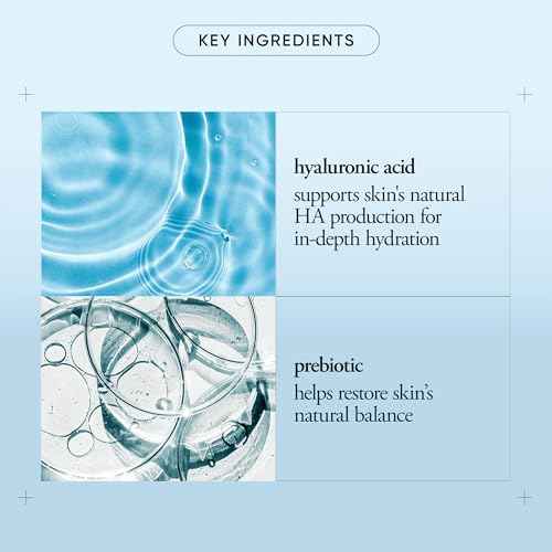philosophy hope in a jar biome-balance glow facial serum - with enhanced hyaluronic acid, prebiotic & AA2G - helps restore natural balance & provides instant, supercharged hydration - 1 fl oz