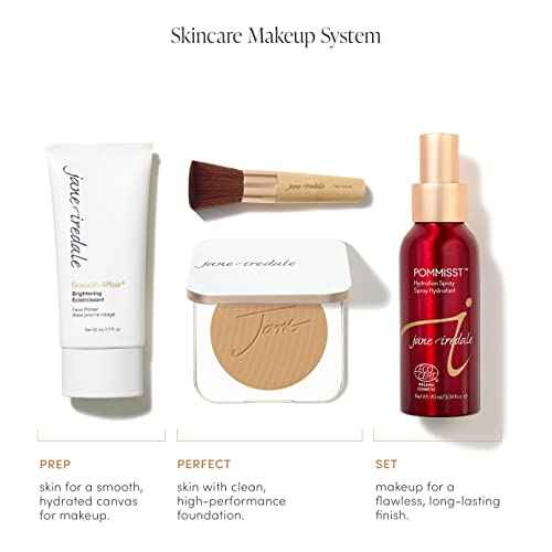 jane iredale Smooth Affair Facial Primer & Brightener | Minimizes Appearance of Pores and Lines | Illuminating Glow, Mattifying, and Brightening Primer