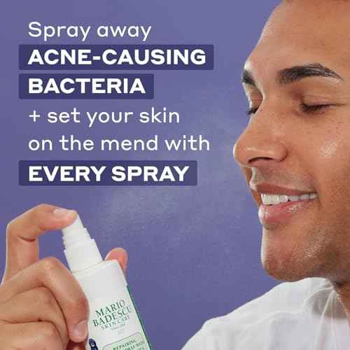 Mario Badescu Repairing HOCl Facial Spray with Hypochlorous Acid ? Soothes & Calms Angry, Irritated Skin, Reduce Redness & Flare-Ups ? pH Balancing, Non-Irritating Cleanser, Fragrance-Free