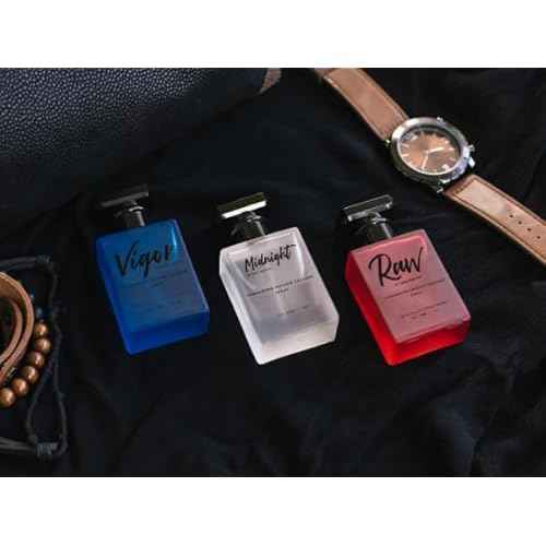 RawChemistry - A Pheromone Infused Mens Cologne Gift Set - Set of 3 Colognes