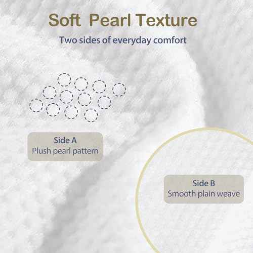 Ourmed Life Face Towels, 12"¡¿12" Tear-Off Disposable Biodegradable Facial Towels for Sensitive Skin, Lint- free Face Wipes for Washing Face, Skincare and Makeup Removal, Dry Wipes, (60 Ct, 1 Pack)