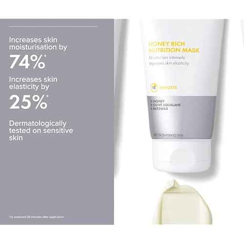 The Organic Pharmacy Honey Nutrition Mask - Improved Honey & Jasmin Mask Formula - 60 ml