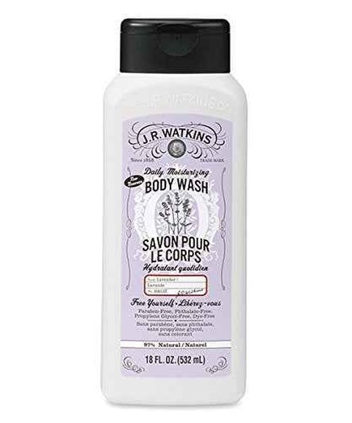 J R Watkins Body Wash, Lavender, 18 fl oz (532 ml)