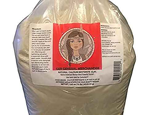 GER GENERAL MERCHANDISE Calcium Bentonite Clay 10 Pounds - Healing Clay to Remove Environmental Toxins for a Whole Body Detox - Health & Beauty Clay from Perfect for Mask, Bath or Wrap.