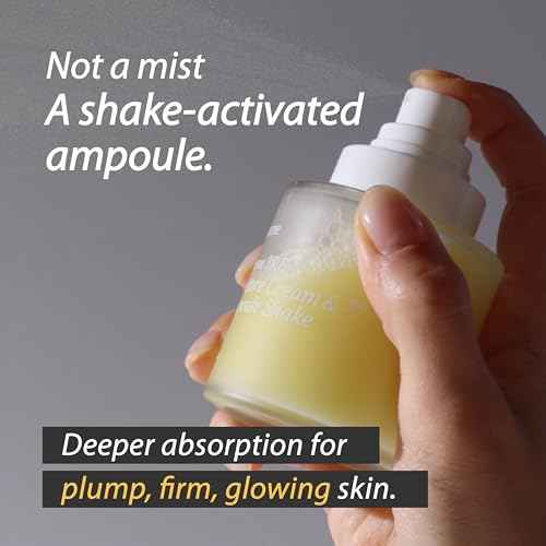 Shake-Activated Ampoule Serum Spray ? Dual-Phase Plumping & Firming with Bakuchiol & Exosome (80ml)