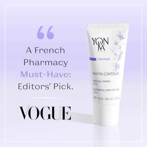 Yonka Phyto-Contour | Anti-Aging Eye Cream with Rosemary Extract | Reduces Puffiness & Dark Circles | For All Skin Types and Paraben-Free | 0.5 fl oz