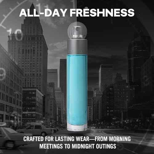 Perry Ellis 360¡Æ Eau De Toilette Spray for Men - Mens Cologne, Long Lasting Perfume, EDT, Fragrance with Notes of Bergamot, Juniper & Musk - 3.4 fl oz (100 mL)