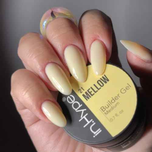IN.HYPE UV/LED Camouflage Hard/Builder Gel for Nail Extension/Strengthening/Overlays (Mellow #21)