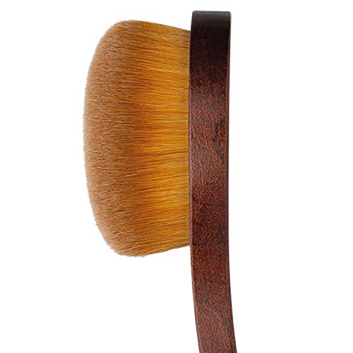 da Vinci Cosmetics Series 925 with Face Brush/Custom Kebony Wood Handle/Extra Fine Synthetic Fibers, Size 12, 0.5 Pound