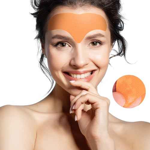 Forehead Wrinkle Patches Overnight: Diminish Forehead Fine Lines and Wrinkles - Restore Soft Supple Skin Elasticity with Hydrolyzed Collagen, 7 Pcs