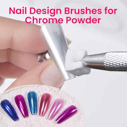 150 PCS Nail Sponges For Ombre Nail Art Supplies Brushes Design Tools Nail Tech Must Haves Accessories With 1 PCS Grab Pen for Salon And Home (White, Medium Pack)