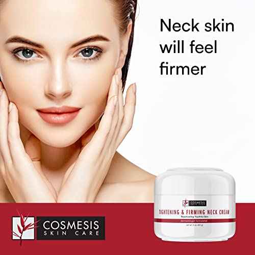 Cosmesis Tightening & Firming Neck Cream - Hydrates & defends neck skin, inhibits elastin breakdown & stimulates collagen synthesis, 2 oz.