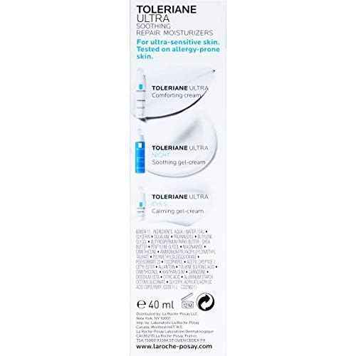 La Roche-Posay Toleriane Dermallergo Night Cream for Face, Intense Soothing Moisturizer with Vitamin E, Allergy Tested, for Sensitive Skin, Formerly Toleriane Ultra Night
