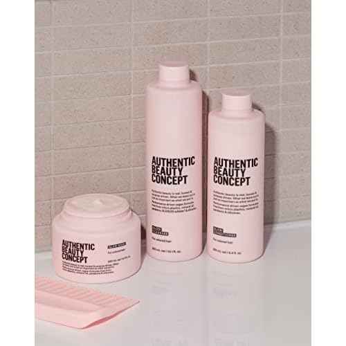 Authentic Beauty Concept Glow Mask | Color Treated Hair| Improves Softness and Shine | Vegan & Cruelty-free | Silicone-free