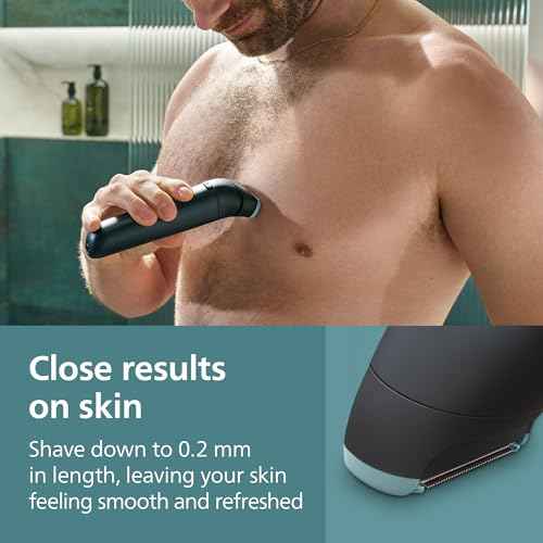 Philips Norelco Body Groomer Replacement Shaving Foil Head, 100% Showerproof & Waterproof Hypoallergenic Shaver Foil with Triple Protect Shave System, BG2010/40