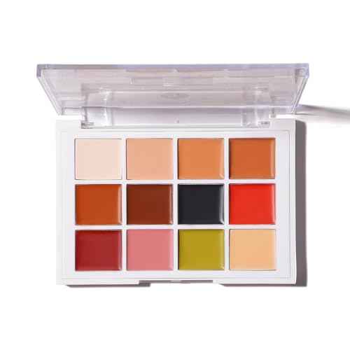 Narrative Cosmetics Tattoo Cover Up Makeup Palette | Quick-Set Waterproof Cream Concealer for Tattoos, Scars & Blemishes | Long-Lasting, Smudge-Proof Formula for All Skin Tones