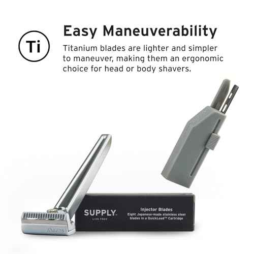 SUPPLY Ultra Premium Single Edge Razor Blades (Platinum)