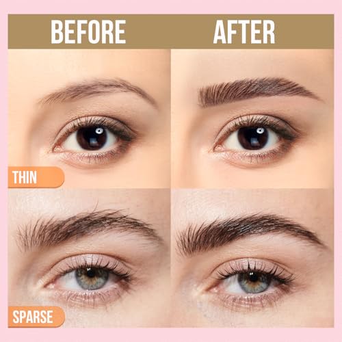 iMethod Curved Eyebrow Pen and Eyebrow Gel - Eyebrow Pencils for Women with Natural Hair Like Strokes, Brow Gel Clear for Soft Full Brows, Waterproof, All-Day Defined, Dark Brown
