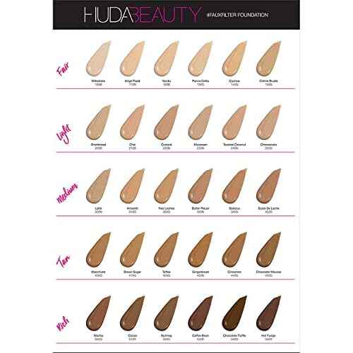 HUDA BEAUTY #FauxFilter Foundation - Macaroon 230N