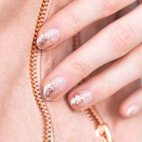 Color Street Coming Up Rose Gold Nail Strips