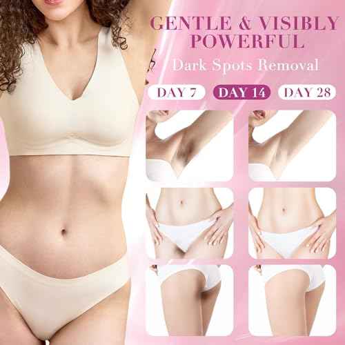 Skin Lightening Cream, Dark Spots Remover for Body Even Toning, Effectively Whitening Women Intimate Areas, Bikini Line, Underarms, Knees, Elbows, Renew Complexion and Replenish Skin Barrier