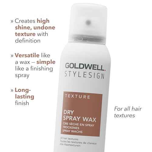 Goldwell StyleSign Dry Spray Wax, 4.2 Oz