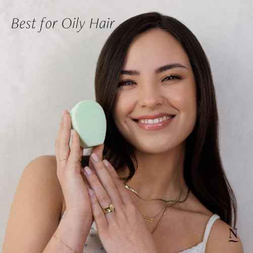 Nopalera Shampoo Bar - Balance and Repair, For Oily Hair, Color Safe, Paraben Free, Silicone & Sulfate Free, Made With Prickly Pear Oil (3.65 oz)