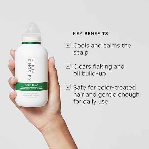 PHILIP KINGSLEY Flaky Scalp Shampoo for Dry, Oily Cleansing and Soothing Scalp Care - Soothes and Calms, 8.45 oz.