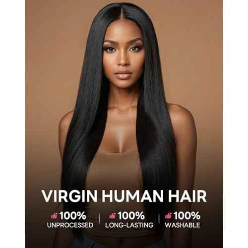 Brazilian Virgin Human Hair Bundles 16 18 20 Inch Straight Bundles Human Hair 100% Unprocessed 10A Weave Sew in Natural Black
