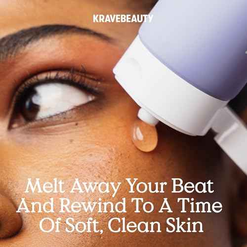 KraveBeauty Makeup Re-Wined Jelly Oil Cleanser Duo ? K-Beauty Transforming Daily Cleanser, Removes Makeup & Impurities, Vegan & Cruelty-Free, 3.38 fl oz x2