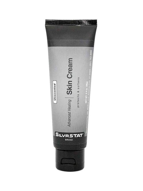 SilvrSTAT Advanced Healing Skin Cream with Silver, Vitamin E, & Hyaluronic Acid Which Promotes Natural Healing | Unscented | 3.4 oz