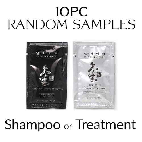 DAENG GI MEO RI - Ki Gold Premium Shampoo, Treatment, and Travel Pouch Set (10ml Pouch)