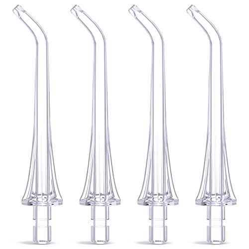 Bitvae C5/C6 Water Flosser Replacement Tips for Teeth Cleaning, Standard Water Dental Flosser Jet Tips, 4 Pieces