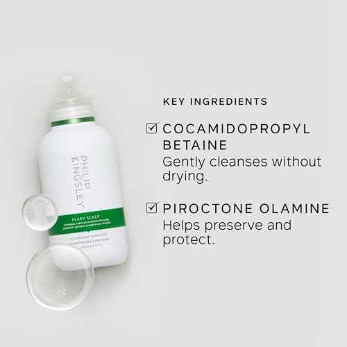 PHILIP KINGSLEY Flaky Scalp Shampoo for Dry, Oily Cleansing and Soothing Scalp Care - Soothes and Calms, 8.45 oz.