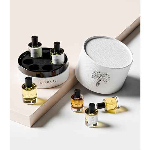 Eternal perfume oils Gift Set | 6 Pcs Exquisite Scents Inspired by Iconic Fragrances | Long-Lasting - Perfume Oils for Women & Men (Sweet Luxury, Pear Pressure, Maxim, Oud, Bergamot, Pink Jasmine)