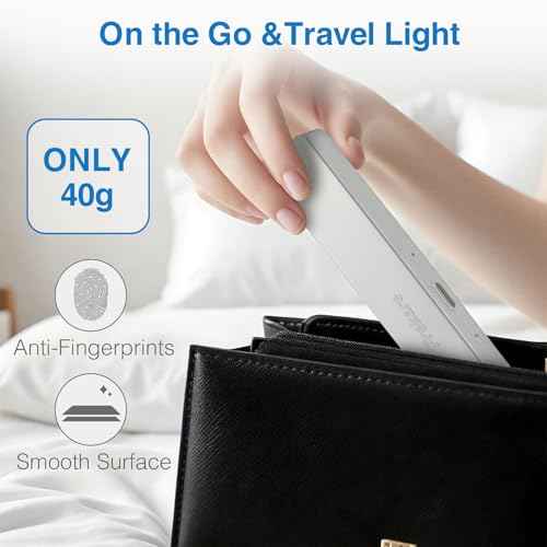 Toothbrush Travel Case Aluminum, Manual Tooth Brush Holder for Traveling, Portable Toothbrush Container for Bathroom, Camping, Business Trip, School (Silver)